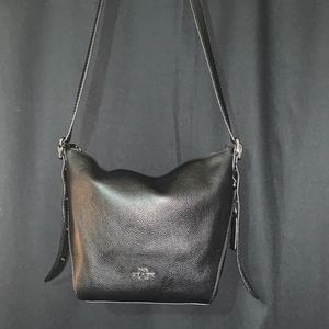 Black Coach Shoulder Bag